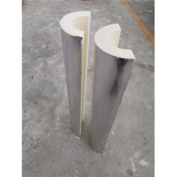 Buy PIR Polyisocyanurate Rigid Foam Pipe Insulation High Compressive Strength at wholesale prices