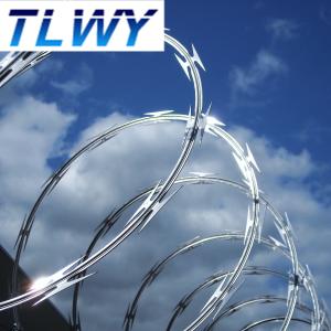 Galvanized Tape Military Barbed Wire Razor BTO-12