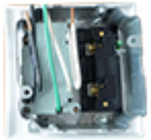 Mounting Bracket Plaster Ring Assemble Electrical Switch Socket Open Box