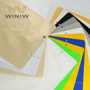 Durable Soft Micro Fiber Synthetic Ball Leather Fabric Materials