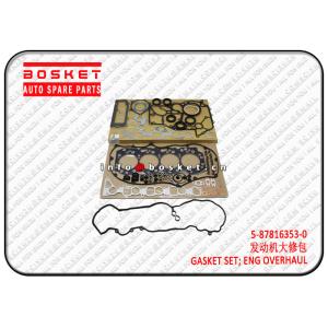 Isuzu 4JJ1T Engine Overhaul Gasket Set 5878163530 5-87816353-0