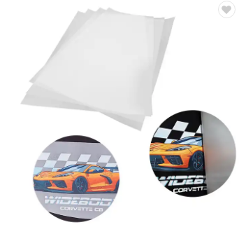 Multiple Size Hot Cold Peel Pet Film Transfer Paper For Dtf Printing