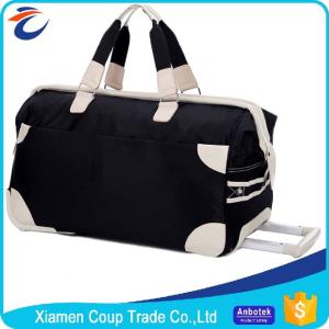 China Unisex Nylon Travel Duffel Bags Washable With Wheels on sale