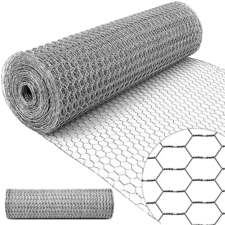 China Wire, Steel Wire Mesh Roll, Versatile And Durable Garden Netting, Essential Galvanized PVC-Coated Hexagonal Chicken Wire Mesh Low Price Bulk Poultry Farm Roll Wire Welded Wire Mesh Processing Service on sale