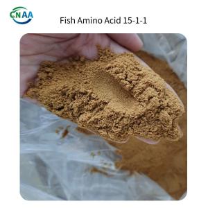 Quality Ph5-7 Amino Acid Powder Fertilizer Fish Flavor 12% Free Amino Acid Organic N-Fertilizer for sale