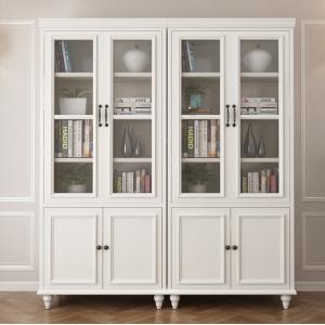 China Modern  White Solid Wood Wardrobes Desk  For Bedroom Closets on sale