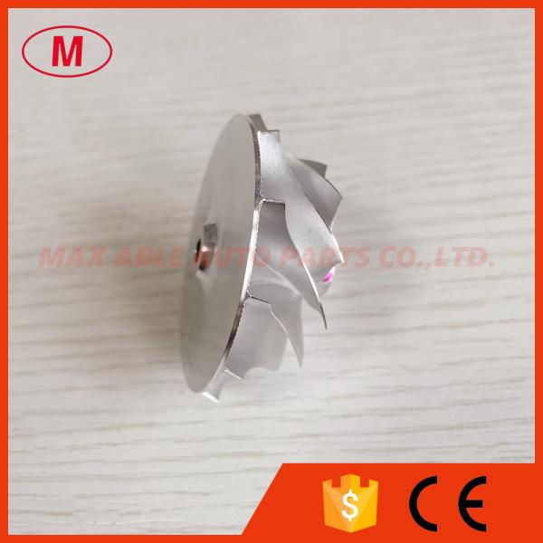 K04 reverse 40.80/51.00mm 11+0 blades Point Milling Snake Curve turbo milling/aluminum 2618/billet compressor wheel