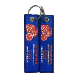 Polyester Handcrafted Woven Keychain Customized for Your Business Needs