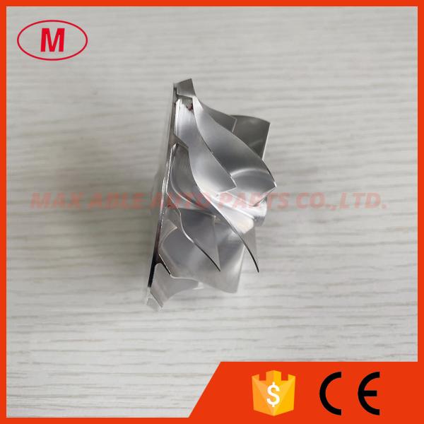 RHF5 reverse 7+7blades 52.00/63.00mm high performance turbo milling/aluminum 2618/billet compressor wheel