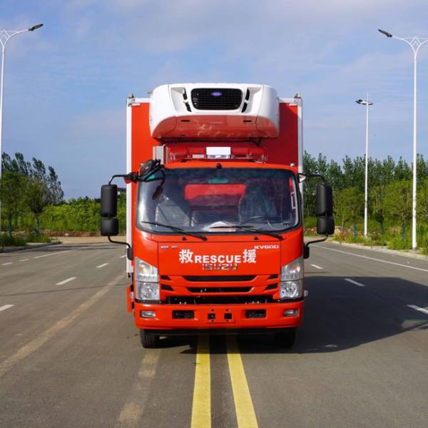 Customized New Brand Chassis ISUZU 4x2 10Tons Refrigerator Truck Freezer Low Temperature Box