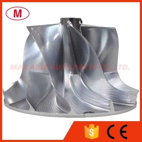 GT15-25 49.70/67.40mm 6+6 Blades high performance turbo billet compressor wheel