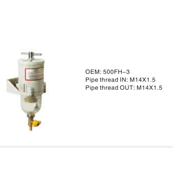 Buy Automative Hydraulic Oil Filter Assembly 500FH-3 Pipe  Thread IN M14×1.5  Pipe  Thread Out M14×1.5 at wholesale prices