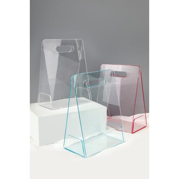 Custom Color Acrylic Flower Vase For Wedding Acrylic Flower Holder Home Decor