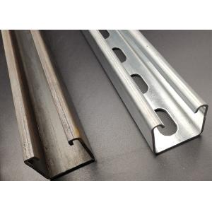 1m Stainless Steel Slotted Channel