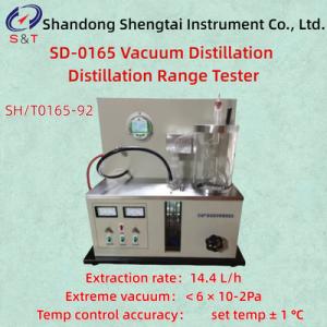SD-0165 Set Temp ± 1℃ Vacuum Distillation Distillation Range Tester SH/T0165-92