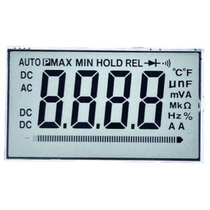 Quality VDD 3V Customized TN LCD Display Positive Transflective LCD Screen for sale