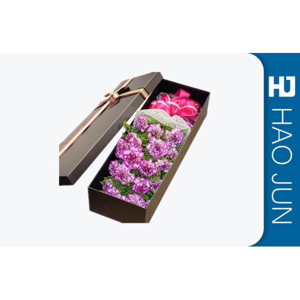 Cylinder Cardboard Flower Packaging Boxes For Wedding Gift , Eco - Friendly