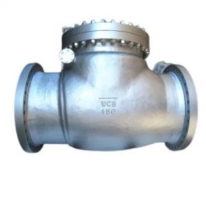 Customized Support Non Return Gas Swing Check Valve DN 600 for Gas Media and OEM