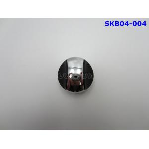 Low Consumption Oven Control Knob Metallic Material With Chrome / Nickel