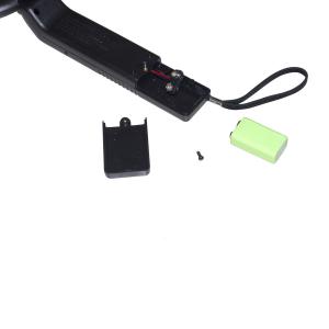 Airports 150mm Handheld Metal Detector With Alkaline Battery