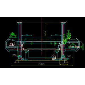 80Kg/m3 Top / Middle PU Foam Rubber Cutting Machine