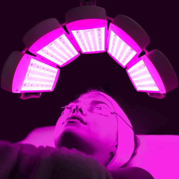 Photodynamic Therapy Machine With 3 Color Red&Blue LED Light For Face Skin Treatment