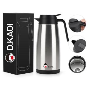 Stainless steel Metal Vacuum Coffee Pot For Household Usage
