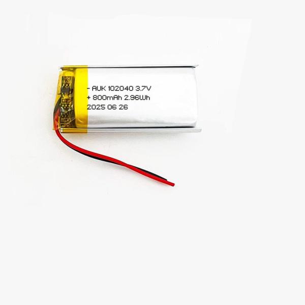 3.7V 800mAh 102040 Lipo Battery With KC CE For Fishing Lights Headlamps