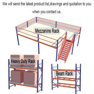 6000kg Light Duty Storage Rack Beam ODM