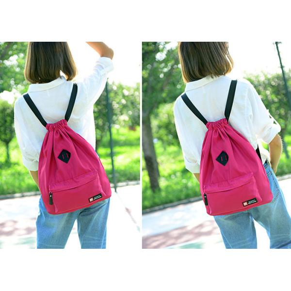 Leather Drawstring Shopping Bags Promotional Durable Wear - Resistant