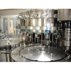 Compact Beer Filling Machine , Automatic Glass Bottling Equipment