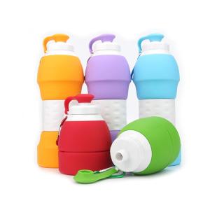 Eco Friendly 580ML Unique Squeeze Silicone Sports Bottle