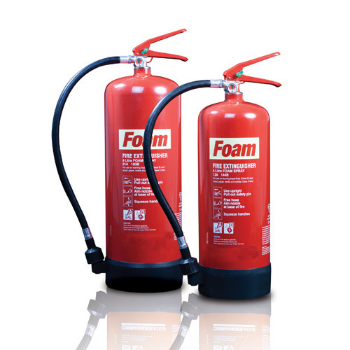 Inner Painting Safety Fire Extinguisher , 9L Foam Type Fire Extinguisher For