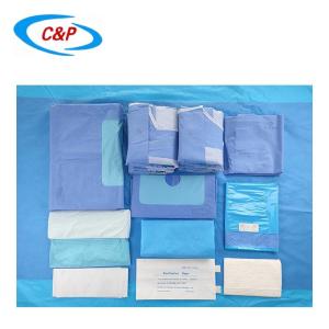 Quality Knee Arthroscopy Disposable Surgical Pack Drapes For Operation Room for sale