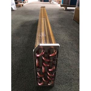 AC Cooling Copper Condenser Coil Galvanized Plate Custom