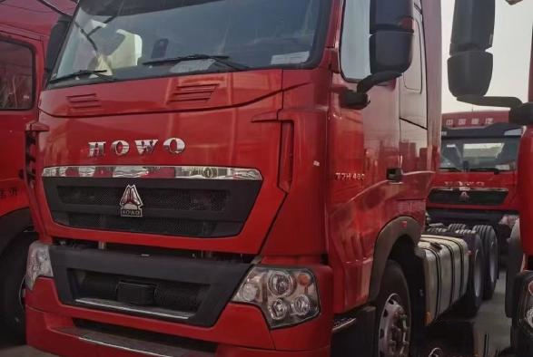 Used HOWO Tractor Truck 6*4 480hp T7H LHD/RHD Euro V Engine