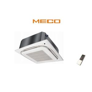 China Round flow  chilled water units , 8 way cassette fan coil unit 400CFM, 1TR ,with build-in pump and digital display on sale