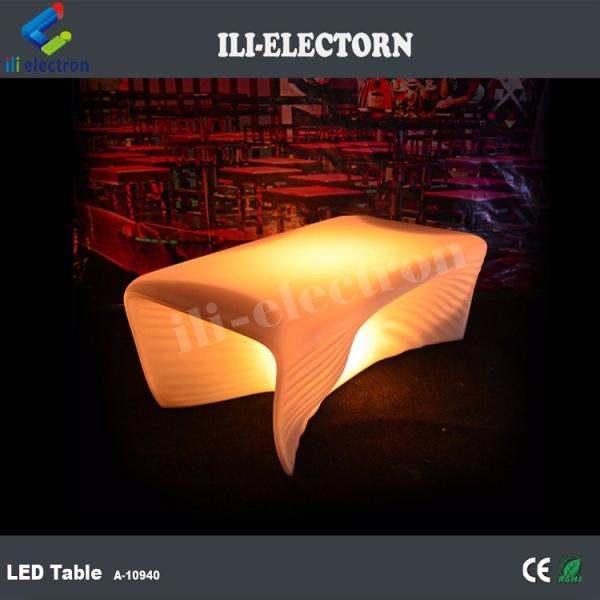 Illuminated Modern LED Glow Furniture , Interactive LED Lounge Table