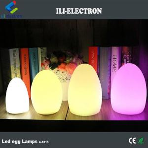 Illuminated Mini Egg Shaped LED Lights 16 Colors Changing With Remote Control