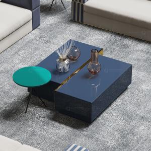 Rectangular Sintered Stone Coffee Table Customized Home Furniture