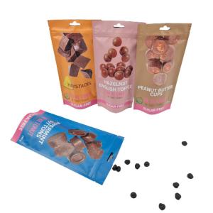 14G 28G Candy Edible Cookie Mylar Bags Plastic Sealed Matte Child Resistant