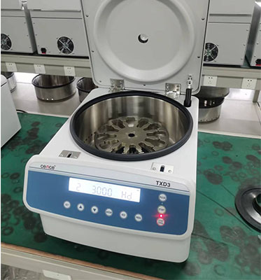Cence TXD3 Low Speed Centrifuge 3000rpm 890xg ABS Plastic