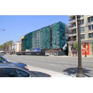 Logo Printed Construction Site Fence Screen Netting Shade Mesh Fabric