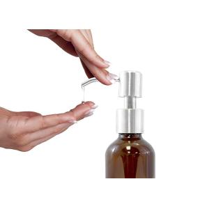 Customized Hotel Cosmetic Lotion Pump Stainless Steel Shampoo Pump