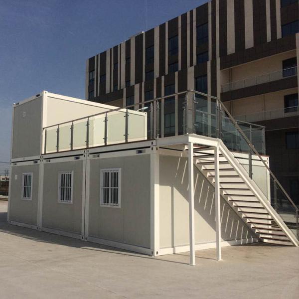 Buy Shipping Prefabricated Container House 20ft Detachable Prefab Eco Homes at wholesale prices