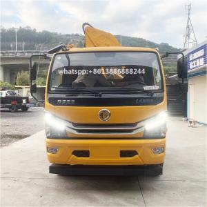 DUOLIKA 4 * 2 Wrecker With Crane 5 Tons Truck Mounted Crane Tow Truck With Cane