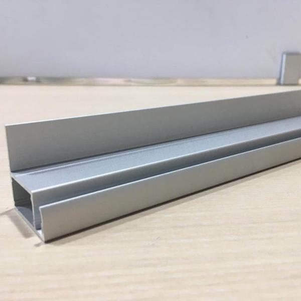 Buy U Shaped Solar Frames Aluminum Extrusions Easy To Clean And Maintain at wholesale prices