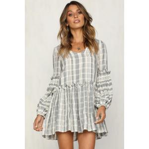 Women Clothing 2018 Long Sleeve Cotton Summer Casual Dresses