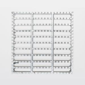 Machine Pressure Welding Non Slip Grating In Stainless Steel Texture For Slip-Resistant Flooring