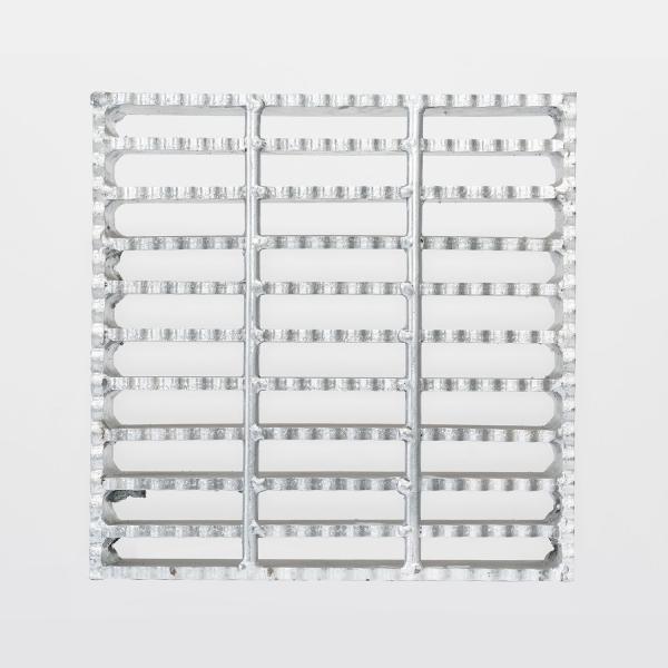 Buy Machine Pressure Welding Non Slip Grating In Stainless Steel Texture For Slip-Resistant Flooring at wholesale prices